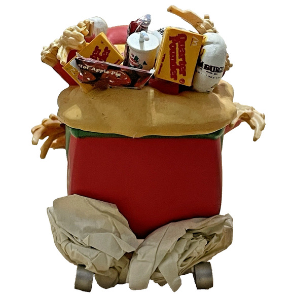 Enesco McDonalds Christmas Ornaments Mc Ho Ho Ho 1994 VIntage Collectable w/Box - Picture 3 of 16